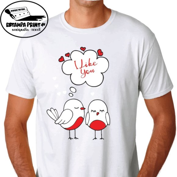 I LOVE T-SHIRT UNISEX VALENTINE'S DAY - Picture 1 of 1
